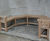Bespoke curved timber seats and benches 5