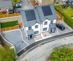 SolarTile® panels for new-build social housing roofscape