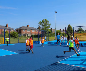 New generation MUGA design for park, Manchester