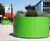 Colourful planters with bench seating for Quality Streets 9