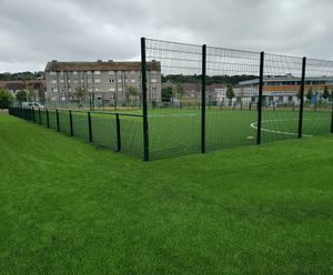 Fencing and all-weather sports pitch - Balgarthno Campus