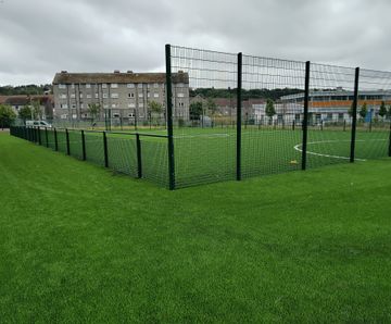 Fencing and all-weather sports pitch - Balgarthno Campus