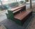 Bespoke iroko and steel tiered seating for leisure centre - London 4