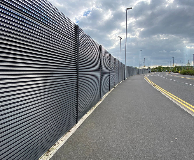 New Fencing at Elland Road, home of Leeds United Football Club Lang