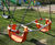 Duo Pod Seat 2.4M - rubber swing seat for two children aged 2-6 1