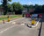 Traffic islands and combination table slow down speeding drivers 6