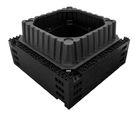 RootDirector Riser - recycled HDPE root control building block system