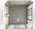 Prankerd sectional shower cubicle