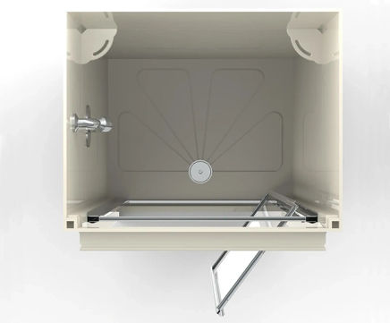 Prima sectional shower cubicle
