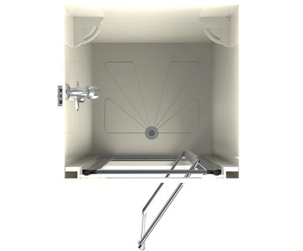 Omega sectional shower cubicle