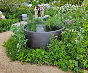 Large-scale water feature, RHS Chelsea Flower Show