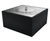 Square Water Table - geometric fibreglass water feature 3