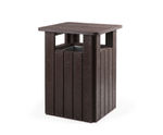 Thriplow recycled plastic litter bin