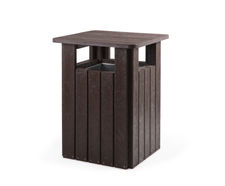 Thriplow recycled plastic litter bin
