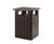 Thriplow recycled plastic litter bin 0
