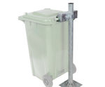 Wheelistat wheelie bin locking station