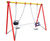 Viking Basket Swings - steel playground swing for group play 5