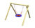 Viking Basket Swings - steel playground swing for group play 10