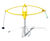 Hurricane Swing With 2x Button Seats - metal playground swing for teens 5