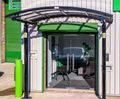 Uxbridge entrance canopy