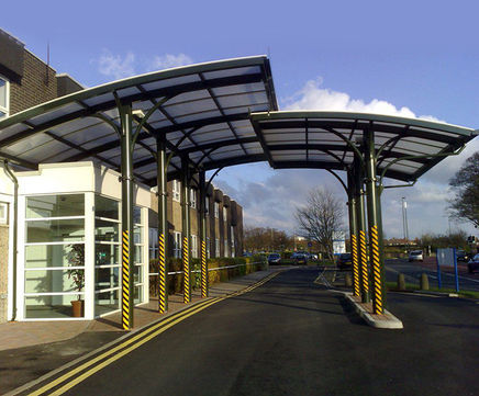 Bespoke entrance canopies