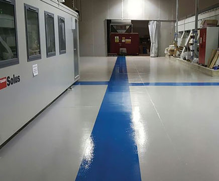 High Build Epoxy gloss floor coating