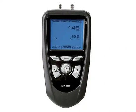 MP200 portable thermo-anemo-manometer
