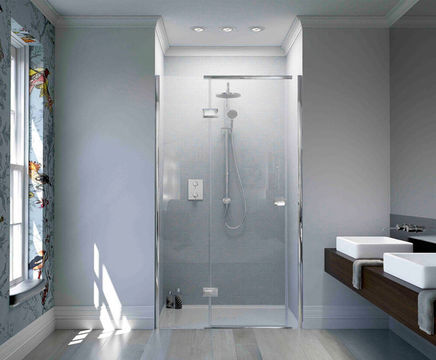 New Illusion for Recess shower enclosure