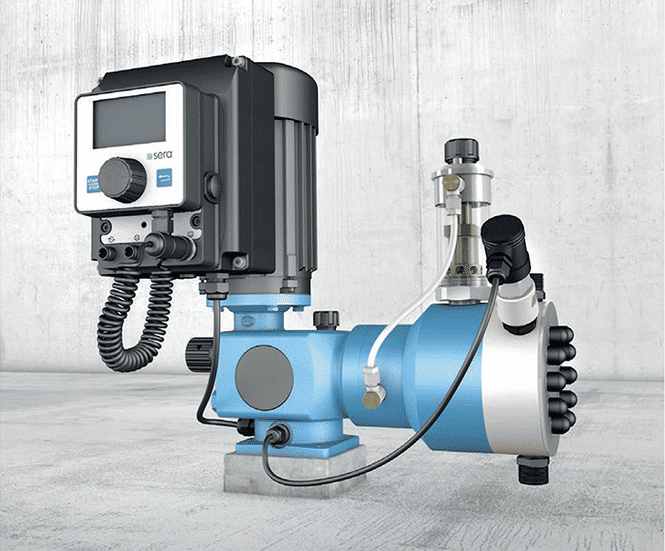 Controllable piston diaphragm dosing pumps C409.2KM sera ProDos UK