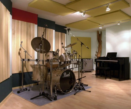 RPG FlutterFree® acoustical hardwood moulding