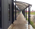 Oxford cantilever canopy shelter