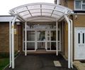 Oxford entrance canopy