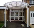 Oxford entrance canopy