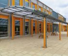 Ascot lean-to covered walkway