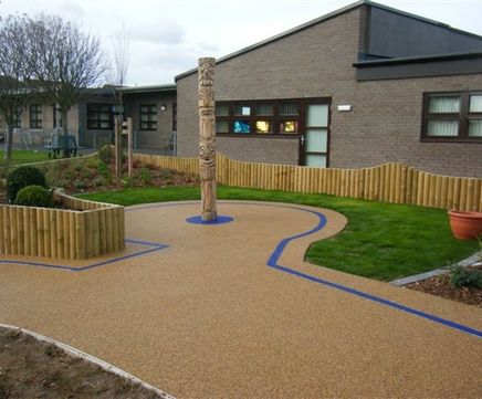 Clearmac® resin bound tree pit surface dressing