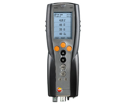 Testo 340 - Industrial Flue Gas Analyser