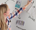 Tekwrite dry-erase wallcovering