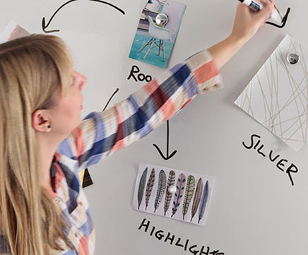 Tekwrite dry-erase wallcovering