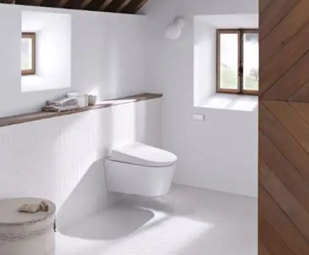 Duofix wall-hung WC frame, H82, with 12cm Omega cistern