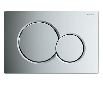 Geberit Sigma01 flush plate, dual flush