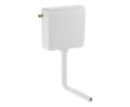 Geberit cistern type 123, low-mounted, pneumatic flush