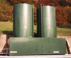 Vertical open bunded storage tanks