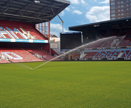 Design and build irrigation systems - football pitches