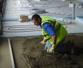 Ronafix underfloor heating screed (45mm+)