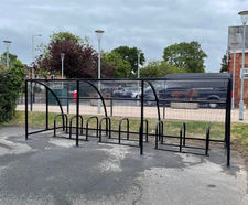 Cycle Shelter for Newport Girls High School, Wales