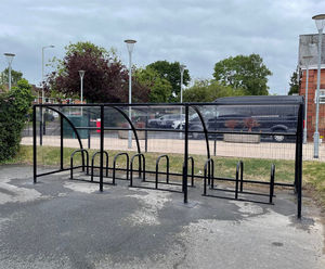 Cycle Shelter for Newport Girls High School, Wales