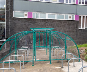 Double Sided Cycle Compound for Atherton High School, Manchester
