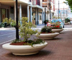 Mago - Dish concrete planter / seat