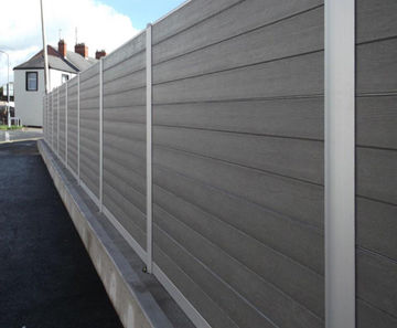 GovaWall® - solid recycled plastic closeboard fencing 