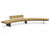 LARUSDESIGN - Trave hardwood and steel bench 1